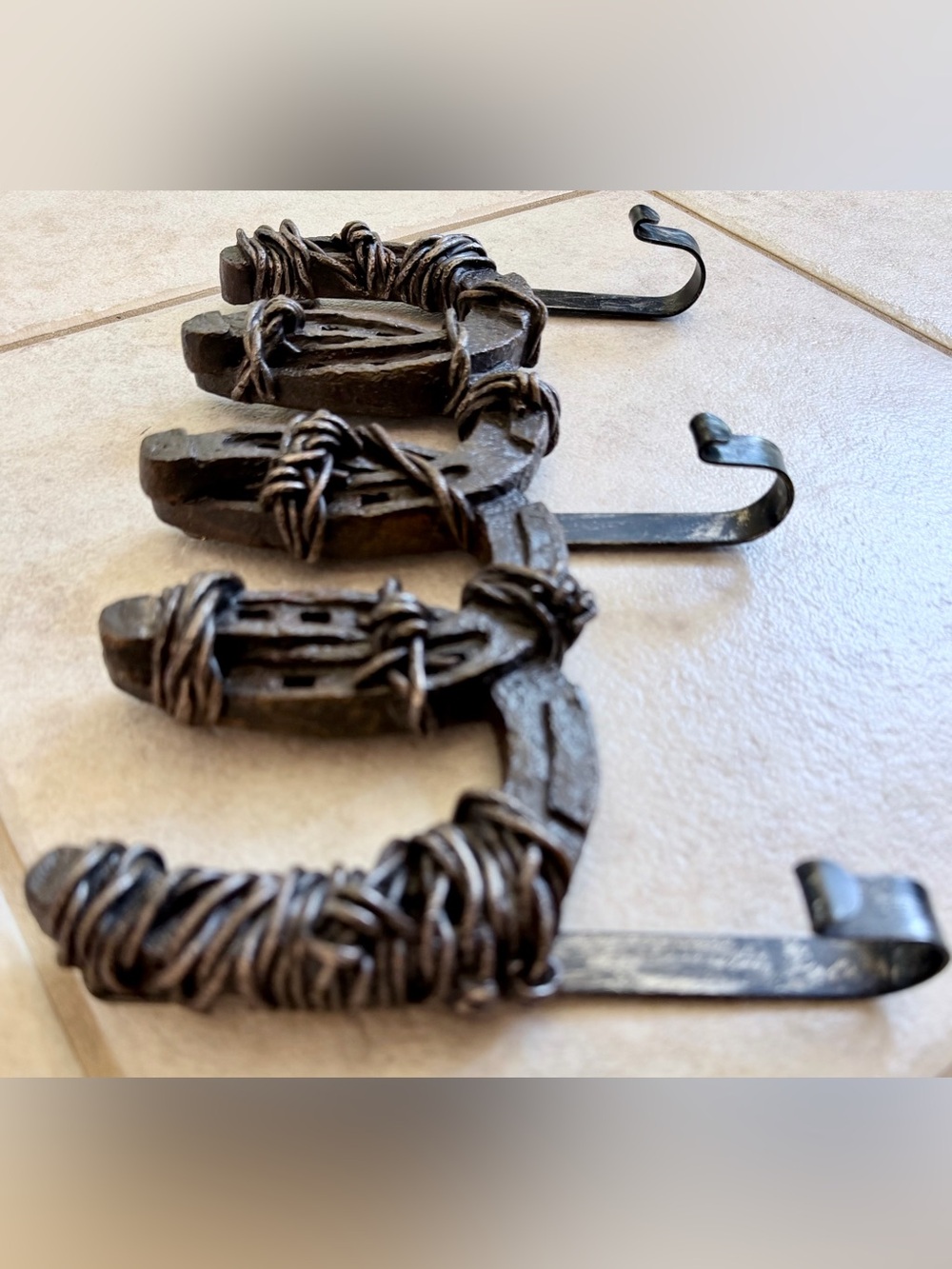 Rustic Ranch Style Horseshoe
Wall Hooks - Picture 9 of 14